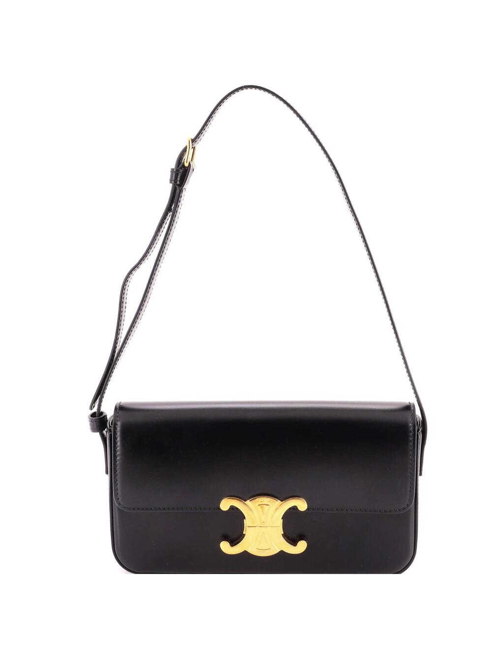 Celine Triomphe East-West Shoulder Bag #370281C22B
